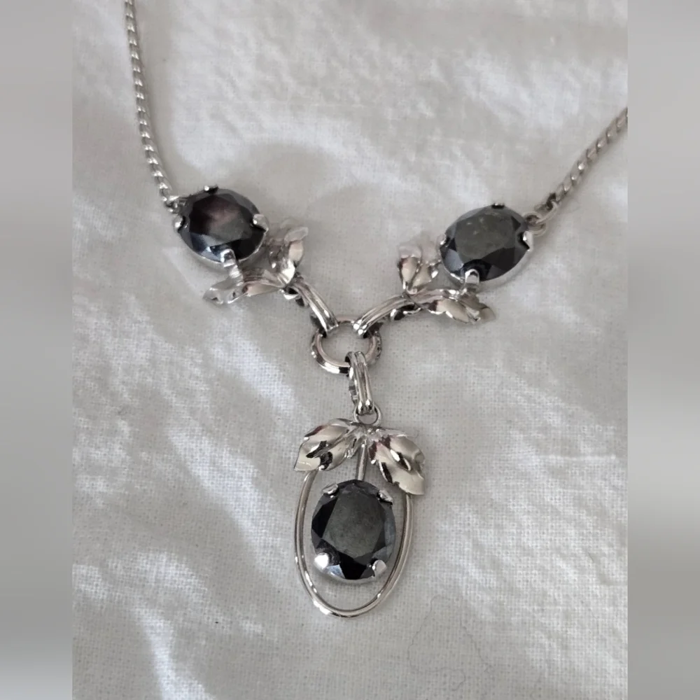 Vtg Van Dell Sterling Necklace